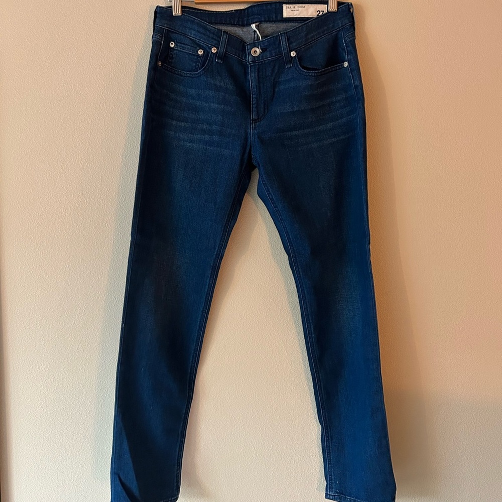 Rag and Bone Dre Low Rise Slim Boyfriend Jeans